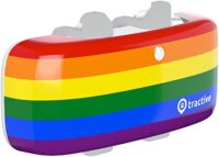 Pride cover á Tractive DOG4 GPS